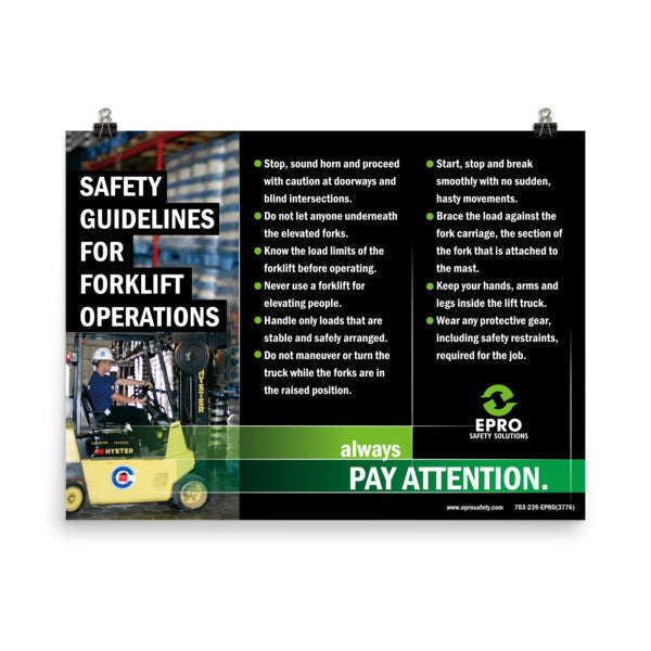 truck  Safety Poster Shop