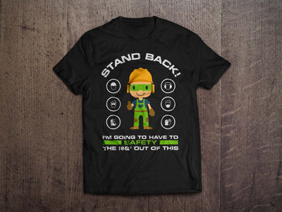 EPRO's STAND BACK T-Shirt (Black)