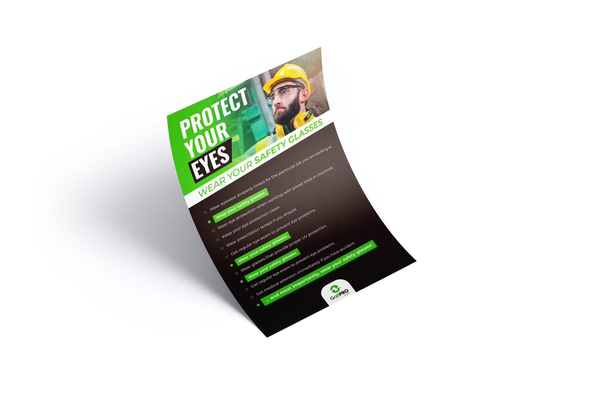 EPRO Eye Protection Poster